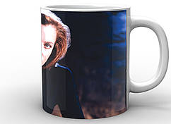 Кухоль Geek Land білий Секретні матеріали Х-files Скаллі XF.002.16