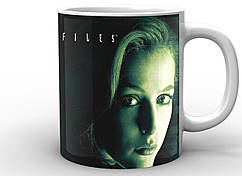 Кухоль Geek Land білий Секретні матеріали Х-files FBI XF.002.18