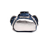 Рюкзак міський жіночий джинсовий зі стразами (синій), фото 7