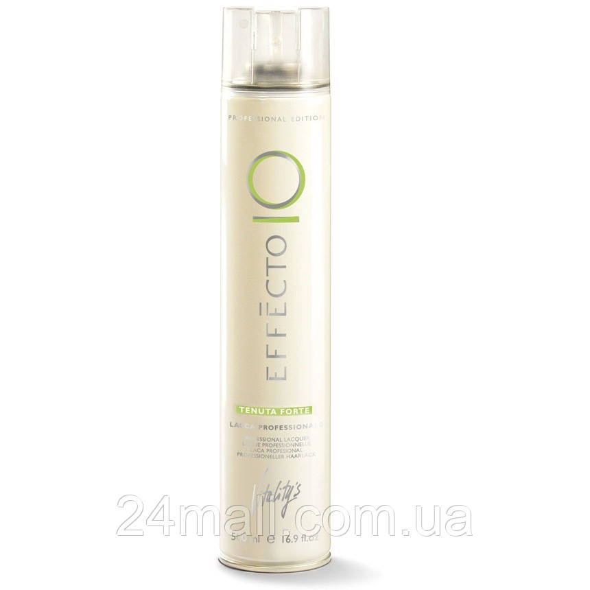 Професійний лак для волосся сильної фіксації Vitality's Effecto Lacca Professional Tenuta Forte 500 мл