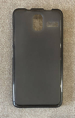 Силіконовий чохол-накладка для Lenovo S580 (Сірий), фото 2