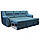 Диван Хаммер (2,4) синій Елізіум, фото 3