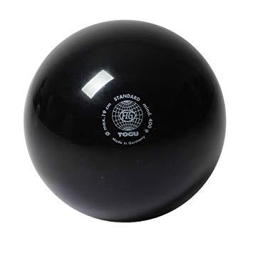 М'яч гімнастичний TOGU d.19 см, 400 г (17 кольорів в асортименті) Чорний