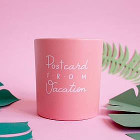 Свічка Листівка з відпустки подарунок