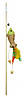 Іграшка для кішок Вудочка з рибкою та пір'ям Pet Nova 40 см Різнобарвна, фото 2