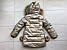 Вау! Красива та модна подовжена зимова куртка "ЕКСКЛЮЗИВ" з помпонами110-146/натуральні хутро/бронза, фото 8