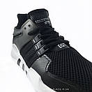Чоловічі кросівки Adidas Equipment Support ADV black & white (ліцензія), фото 3