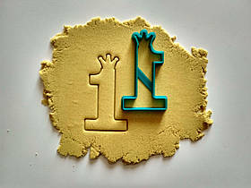 3D Форми-вирубки для пряників "Єдиниця 8"