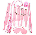 Набір БДСМ Belt різних кольорів, 10 предметів, фото 5