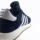 Чоловічі кросівки Adidas Iniki Runner Boost blue (Адідас Ініки) сині 44, фото 5