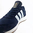 Чоловічі кросівки Adidas Iniki Runner Boost blue (Адідас Ініки) сині 44, фото 4