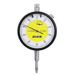 Індикатор годинникового типу ИЧ Shahe-5 0-5/0.01 мм (5301-5) без вушка (mdr_2415)
