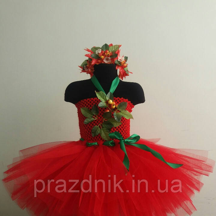 Дитячий карнавальний костюм Ягідка