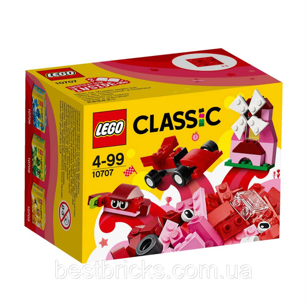 Lego Classic Червоний набір для творчості 10707, фото 1