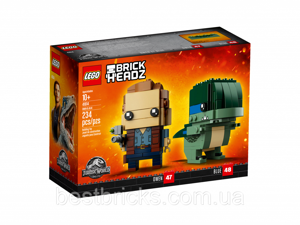 Lego BrickHeadz Оуен і Блю 41614, фото 1
