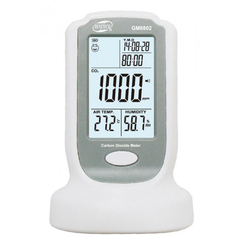 Детектор вуглекислого газу (CO2) Benetech GM8802 (від 0 до 2000 ppm) (mdr_2093)