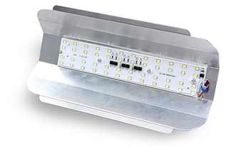 Світлодіодний прожектор 50 Вт LED SLIM LINE будівельний (для маляра, шпаклівки, штукатурки) 4000 Lm
