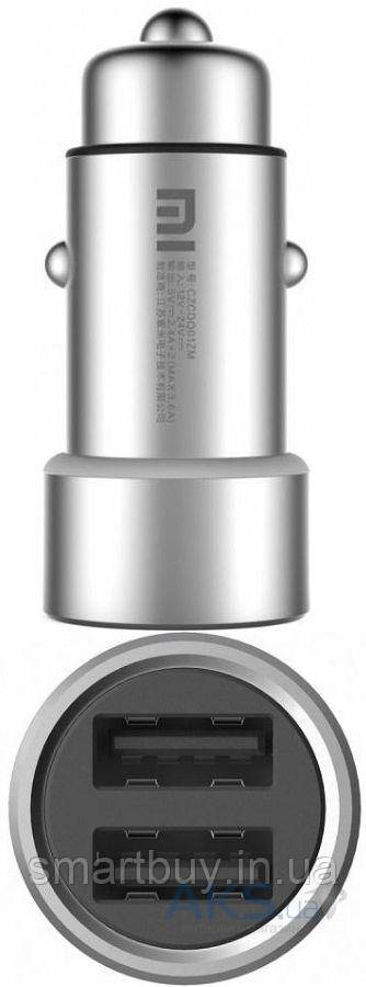 Автомобільний Зарядний пристрій Xiaomi Car Charger Silver (GDS4042CN)