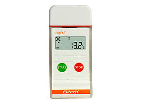 Реєстратор температури LogEt6 (-30 °C ... + 70 °C) IP65 Пам'ять 32000 PDF, Word, Exel, TXT Elitech (mdr_2122)