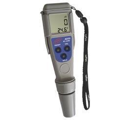 Вологозахищений кондуктометр AD33 (EC: від 0 до 1999 μS/cm; T: від 0.0 до 60.0 °C) АТС ADWA (mdr_2031)