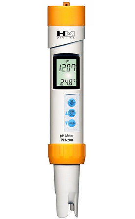 Професійний влагозащищеннный рН-метр PH-200 HM Digital, Inc U. S. A. (mdr_2860)