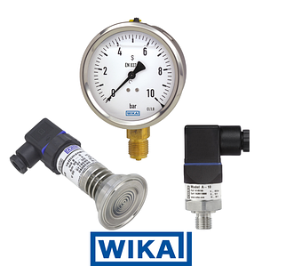 Датчики та манометри WIKA
