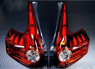 Ліхтарі Nissan Juke тюнінг Led оптика (червоні)