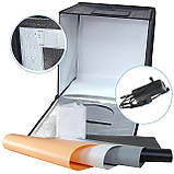 Фотобокс з підсвічуванням Visico LED-550 (50x50x50см), фото 3