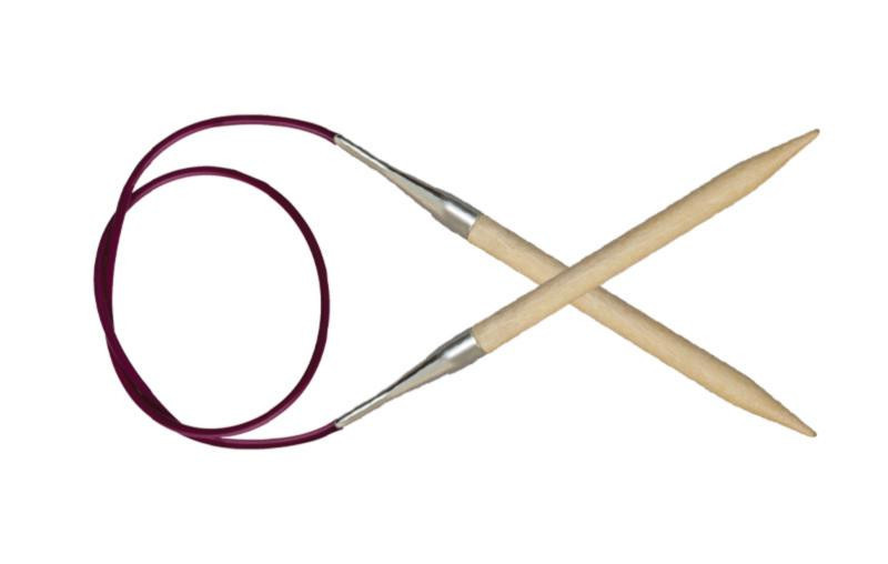 Спиці кругові 6.50mm-40cm Basix Birch Wood, KnitPro
