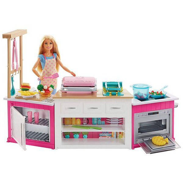 Barbie mega kitchen hotsell