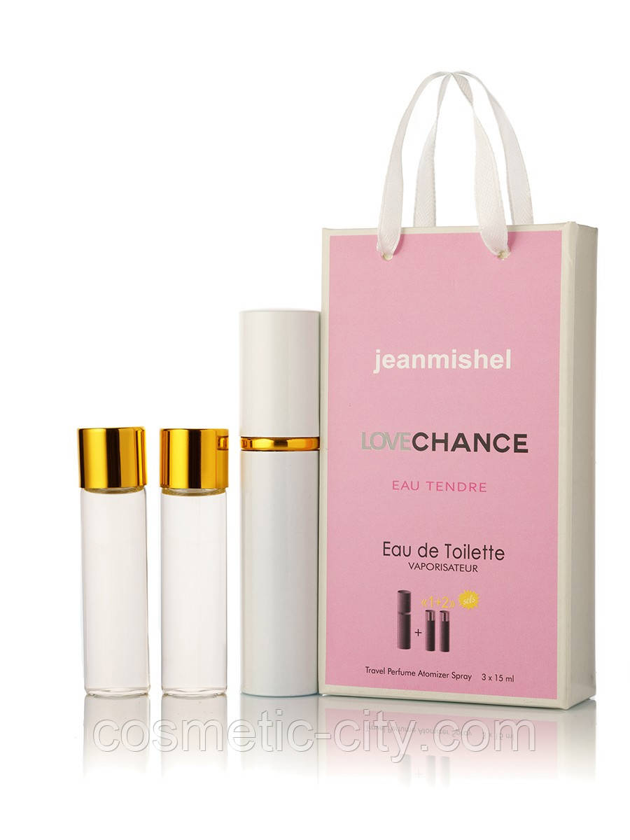 Jeanmishel Love Chance Eau Tendre 3 x 15 ml