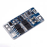 Плата захисту BMS 2S 10A 7.4-8.4 V (Контролер заряду/розряду з балансуванням) для Li-ion 18650, фото 3