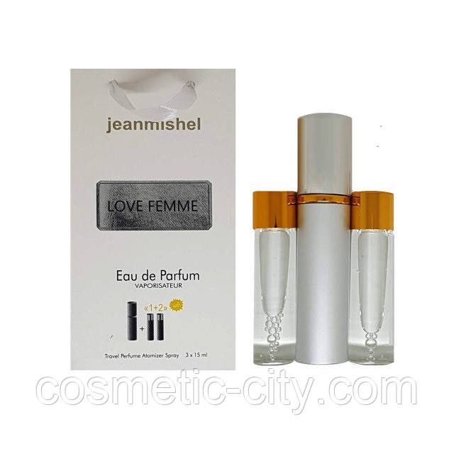 Jeanmishel Love Femme 3 x 15 ml