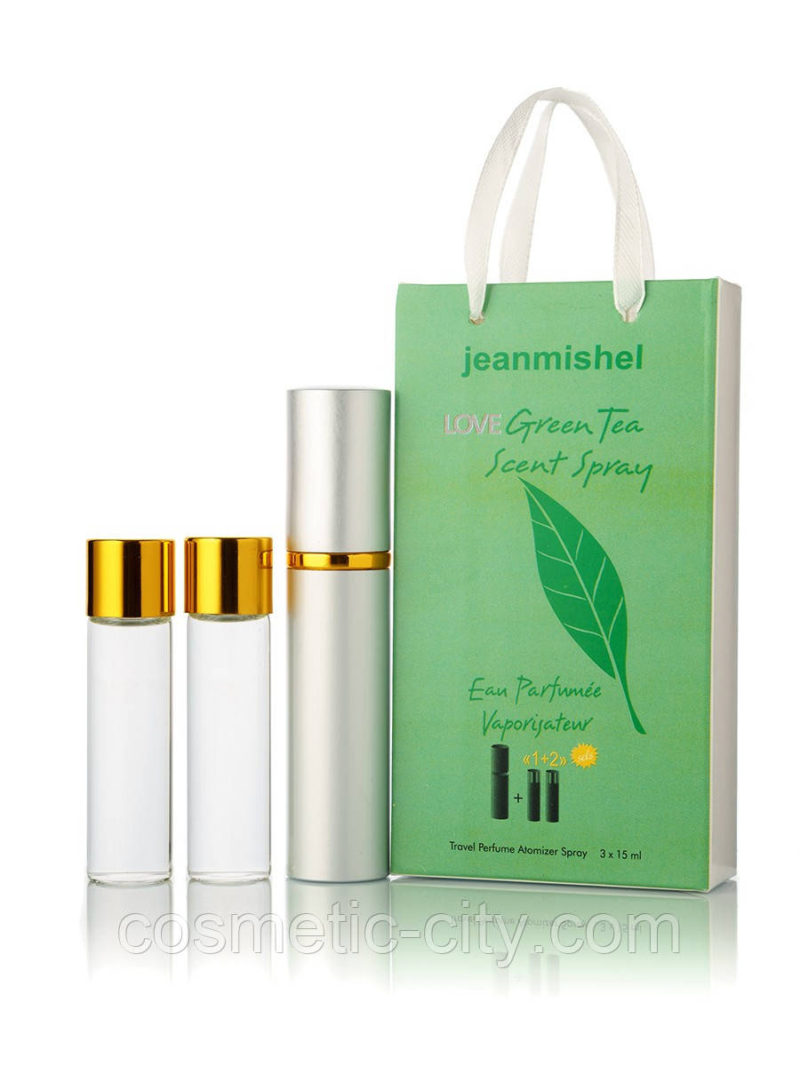Jeanmishel Love Green Tea Scent Spray 3 x 15 ml