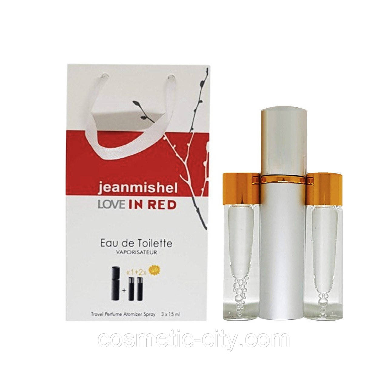 Jeanmishel Love In Red 3 x 15 ml - фото 1 - id-p800525666