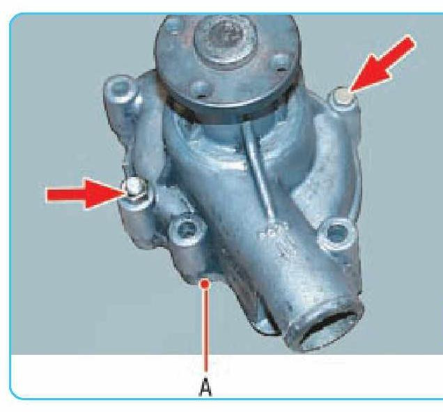 Насос Водяной (помпа) Газель, Волга Двигатель 402 (производство Пекар ...