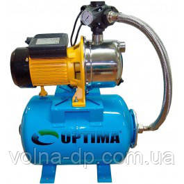 Насосна станція Optima JET80S-PL-24 0,8 кВт нержавійка