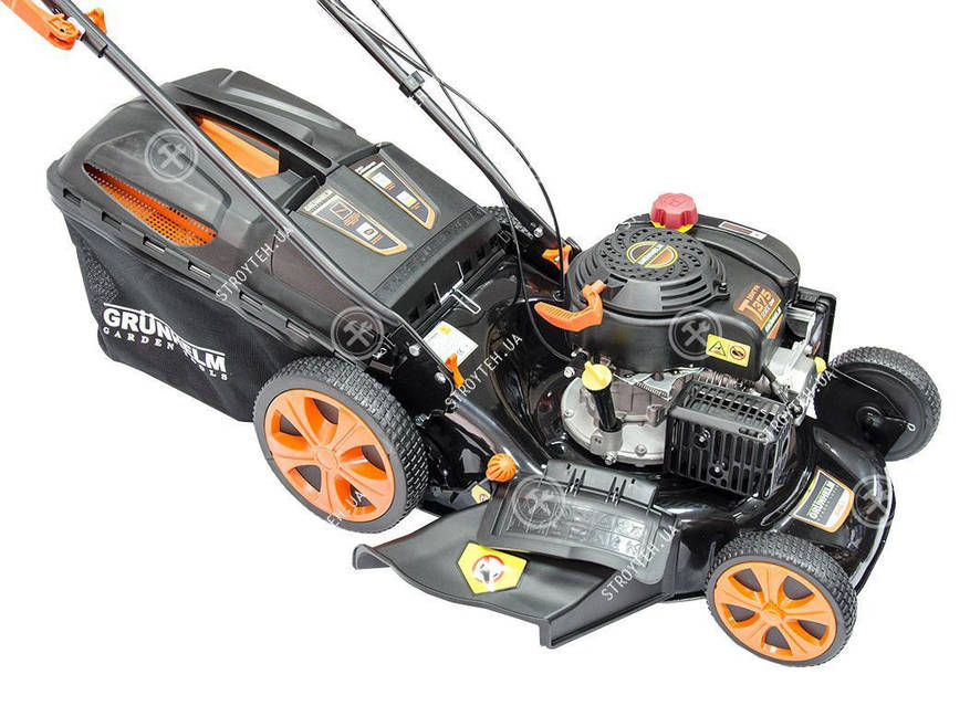 Газонокосилка бензиновая GRUNHELM S461VHY самоходная: продажа