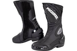 PROBIKER SPEEDSTAR Black BOOTS, EU43 Мотоботи спортивні із захистом