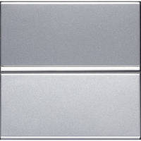 Вимикач перехресний, 2-модуля (срібний) Zenit ABB N2210 PL