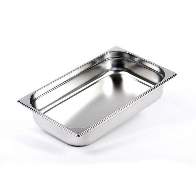 Гастроемкість без ручки прямокутна GN 1/1 "FOOD line" 53x32.5х10см/14000мл з нержавіючої сталі FoREST