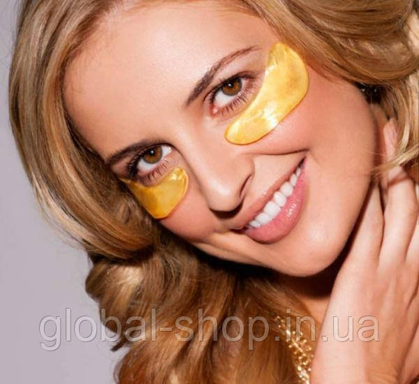 ПАТЧИ ПІД ГЛАЗА З КОЛАГЕНОМ І БІО-ЗОЛОТОМ CRYSTAL COLLAGEN GOLD EYE MASK