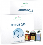 Потужний антиоксидант,стреспротектор і імуностимулятор — натуральний препарат Лізітон Q10. Унікальний склад