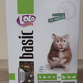 LoLo Pets basic for HAMSTER Повнораціонний корм для хом'яків, 500 г