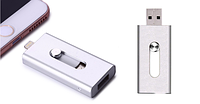 Usb flash/флешка 32 Gb для Iphone/Ipad silver