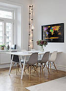 Стиральна скретч-мапа світу Travel Map Black World (англійська мова) у тубусі, фото 6