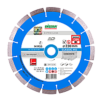 Алмазний диск DISTAR 232мм SEGMENT 5D, армобетон, бруківка, термо цегла 1A1RSS Classic H12 / 12315011018
