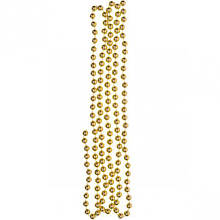 Декоративні буси 8 мм, 5 м, золото