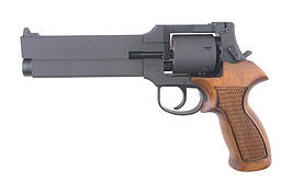Аналог револьвера Mateba X-Cartridge (Heavy Weight / Wooden Grip) [Marushin] (для страйкболу)