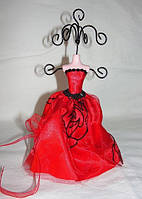 Подставка под украшения Красное платье